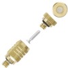 Brass Misting Nozzle, 10 Pack High Pressure Spray 10/24 UNC
