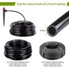 50pcs Drip Irrigation Emitters Drip Emitters for 1/4" Drip Irrigation