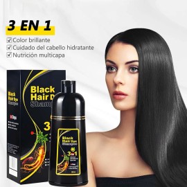 Shampoo Para Canas 500ml Natural Jengibre Tinte Cubre Canas