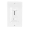 Maxxima LED Dimmer Electrical Light Switch - 3-Way/Single Pole Use,
