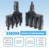 1 Pair T H Branch 4 to 1 Solar Connectors