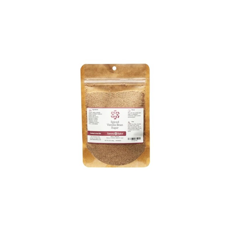 Savory Spice Spiced Vanilla Bean Sugar - Warm-Spiced Vanilla Sugar