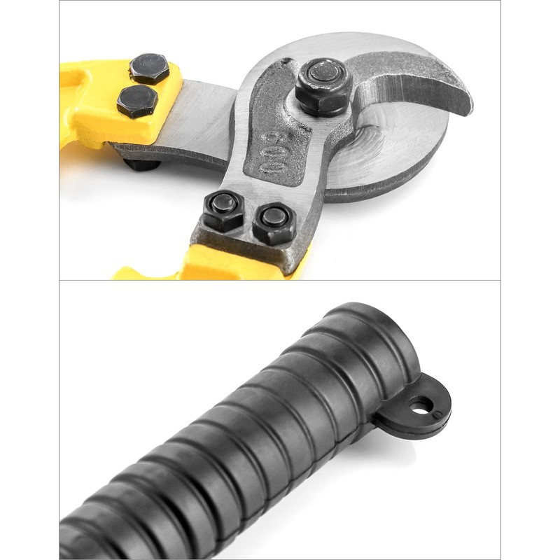 QWORK Wire Cutters, 2 Pack 24 Inch Stainless Steel Hardened