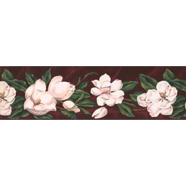 Magnolia Wallpaper Border 7" x 15' WT1017B