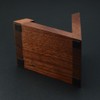 Black Walnut Triangle Wooden Smartphone Stand
