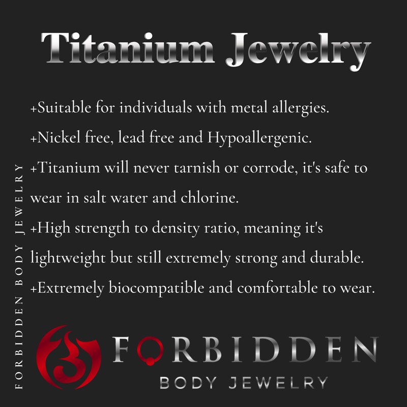 Forbidden Body Jewelry 18g Titanium Spike Top L-Shape Nose Stud