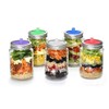 5Pcs Silicone Fermenting Lids for Wide Mouth Jar Food Grade