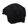 ULTRAFINO Scottish Wool Ivy Herringbone Newsboy Scally Driving Cap with