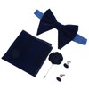 5pcs Tie Bow Set Easy Handle Classic Elegant Men's Tie