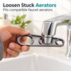 6-in-1 Faucet Aerator Wrench Removal Tool – Compact Metal Alloy
