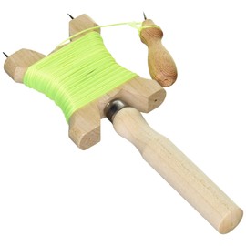 Senkichi Wooden Kite Spool Set with Thread, Karco, Spool