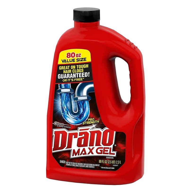 Drano 322845 Drano Max Gel Drain Cleaner 80 Fl. Oz.