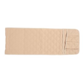Sofa Remote Control Holder Recliner Couch Chair Armrest Pocket Organizer Storage Bag Beige
