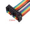 sourcing map IDC Rainbow Wire Ribbon Cable 16P A-Type FC/FC