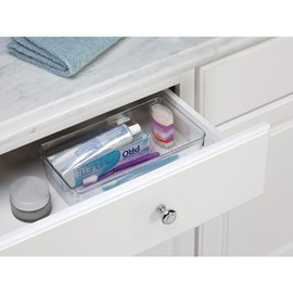 InterDesign Rain Grand Tray 2, Clear