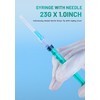 5 Pack 3ml Disposable Syringes with 23Ga 1-Inch, Luer Lock