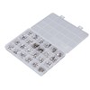 240 Pcs Micro USB Connector Set Stainless Steel Single Row