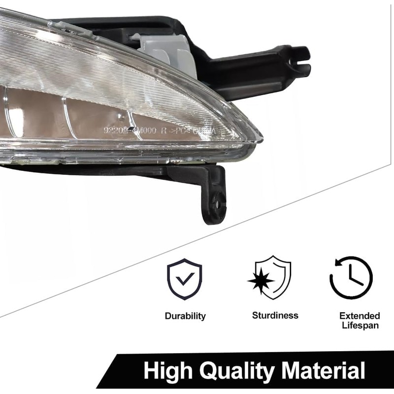 PIAOYUE- For 2011 2012 2013 Kia Optima Fog Lights &
