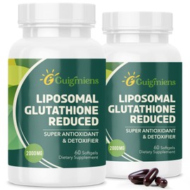Liposomal Glutathione 2000 MG, 10x Better Absorption, Glutathione Supplement with Hyaluronic Acid  Collagen Peptide  Resveratrol, Powerful...         