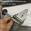 12 Pack 1.8 Inch Nylon Sealed Garage Door Rollers, Quiet/Durable