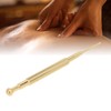 Facial Reflexology Massage Tool Copper Spring Loaded Ear and Body