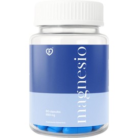 CARO FIT | Citrato De Magnesio Puro | 500 Mg Por Cápsula | Para Relajación Muscular, Apoyo Al Descanso Nocturno Y Sistema Nervioso | Suplemento Alimenticio Sin Sodio Ni Azúcar | 60 Cápsulas, 30 porciones por envase