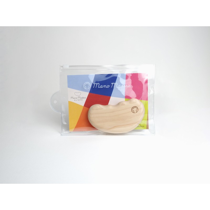 Manomadera Manomadera Body Massage Tool Natural Wood (Cypress Wood) Cassa
