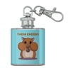 Hamster Them Cheeks Eating Sunflower Seed Stainless Steel 1oz Mini