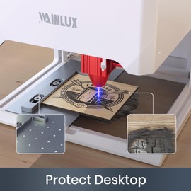 WAINLUX Honeycomb Laser Bed, Soulmate for K10 Laser Engraver and Cutter Machine, Honeycomb Working Panel Table for Fast Heat Dissipation and Desktop-Protecting
