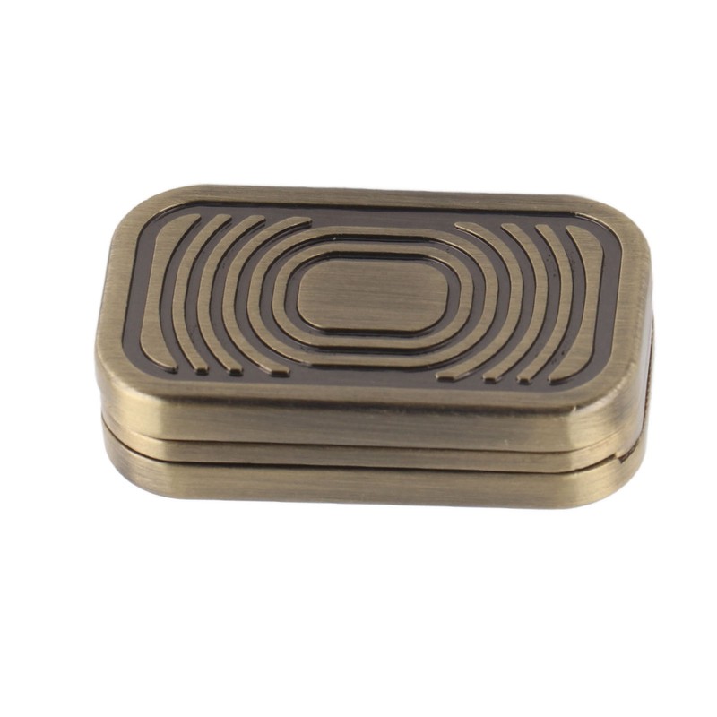 Magnetic Metal Slider ADHD Adults Fidget Decompression Toy Haptic Coin