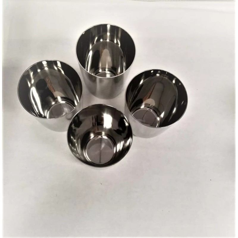 IKM Stainless Steel Premier Quality Drinking glass/Round shape - 4