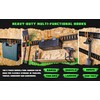 AUTOSwpozo 8-Pack Heavy Duty E-Track Shovel/Tool Hanger, Spades, Rakes, Workshop,