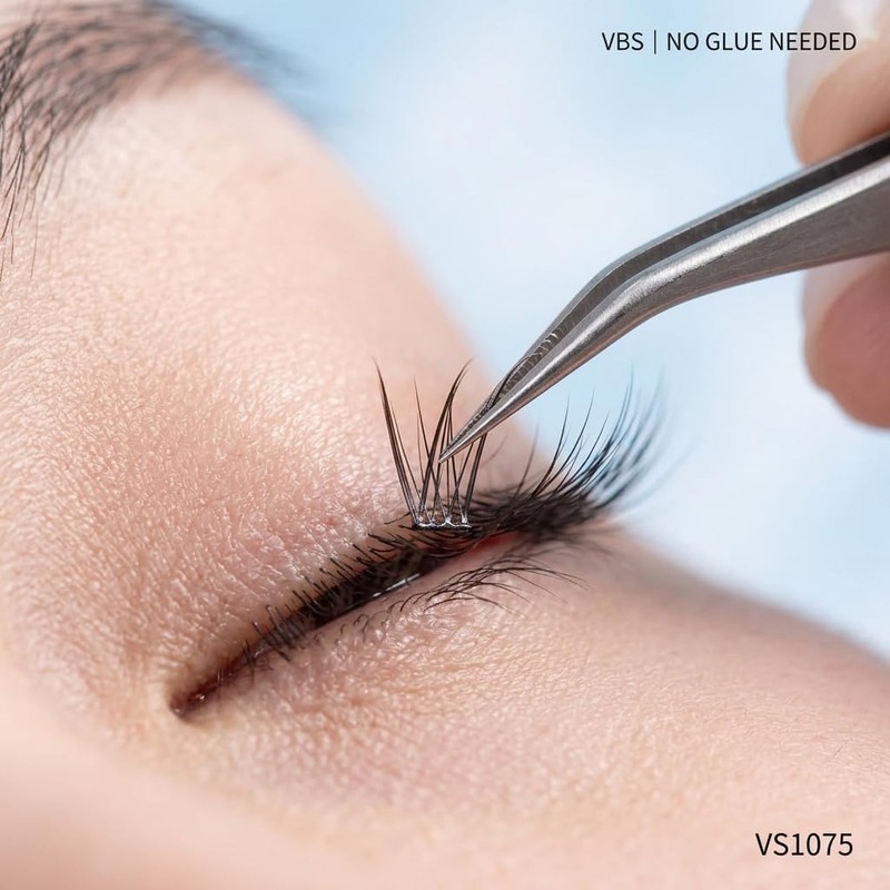VBS self-adhesive eyelashes 10mm Beauty | Natural Lash Clusters for
