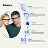 OPULIZE-Blu Retro Blue Light Blocking Gafas de lectura Purple Computer