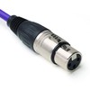 keepdrum MC001xx-6m-pu Microphone Cable 3-Pin XLR 6m Purple