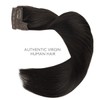 WENNALIFE Secret Hair Extensions Real Hair, 35 cm, 14 Inches