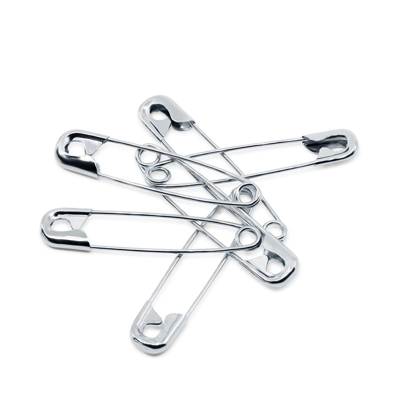 Dritz 3021 Basting Safety Pins, Size 2 (50-Count), Nickel