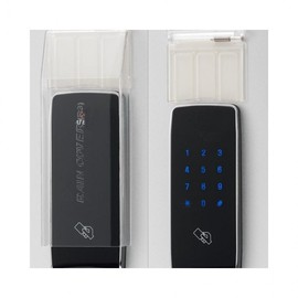 Lumina D Outdoor Intercom Doorbell Rain Cover & Door Lock Protector For Tempered Glass Door