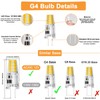 TAIYALOO G4 LED Bulb 3W 300LM 3000K Warm White, AC/DC