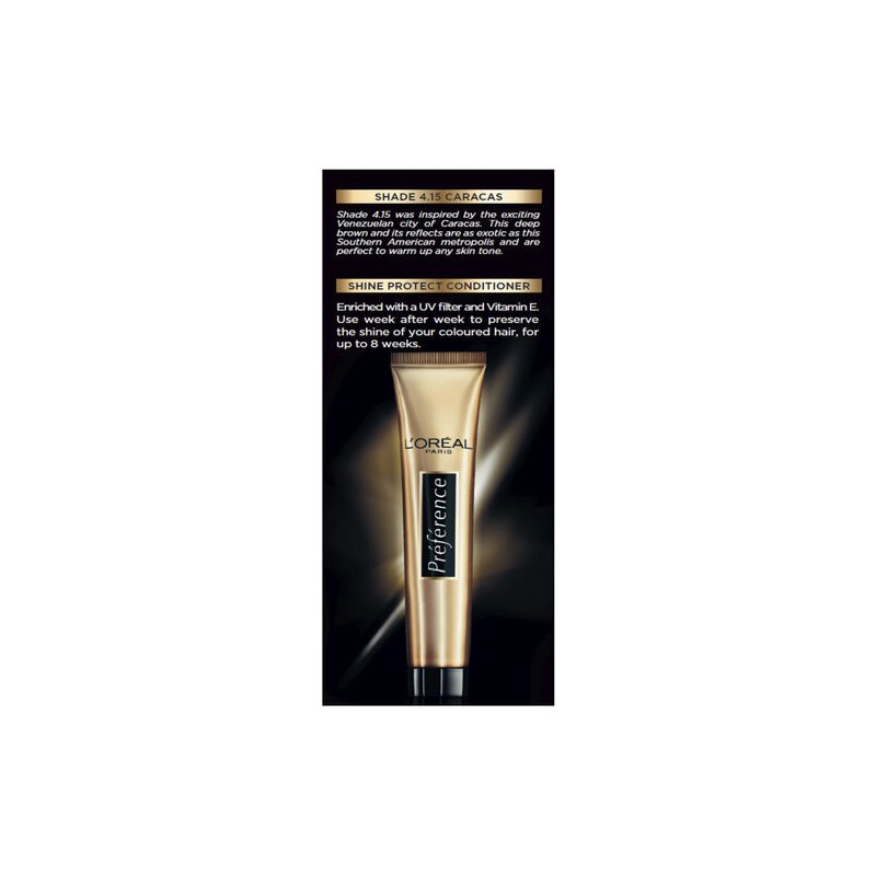 L'Oreal L'Oréal Paris Préférence Permanent Hair Colour - 4.15 Caracas