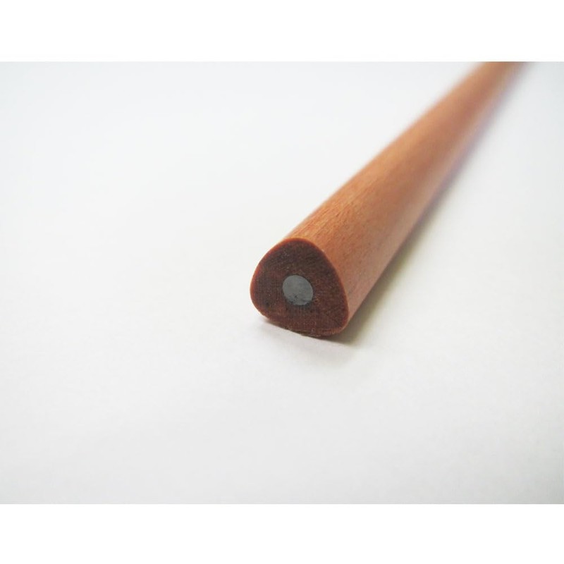 Hokusei Pencils 35004 Thick Triangle Pencil, 4B, Set of 5