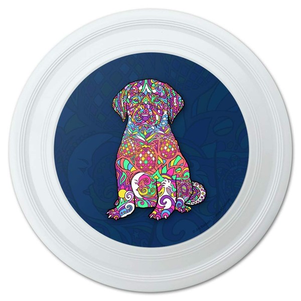 GRAPHICS & MORE Mosaic Lab Labrador Puppy Dog Novelty 9"