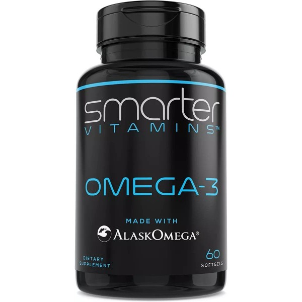 Smarter Vitamins Omega-3  Dietary Supplement 60 Softgels