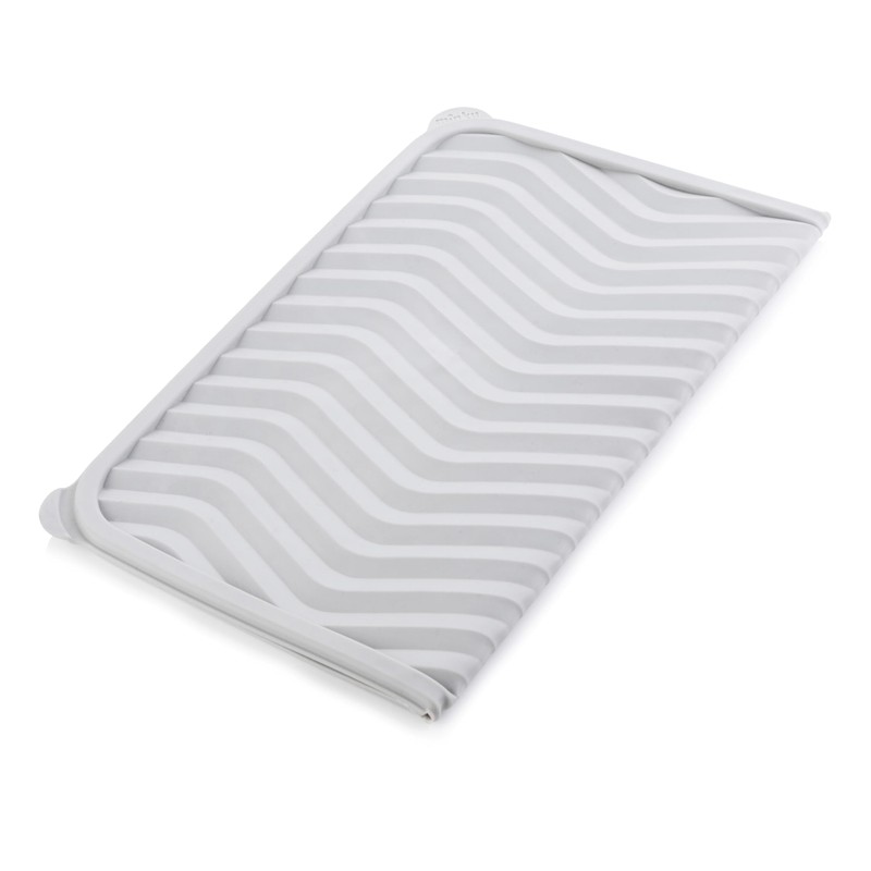 Minky 2 Pack Drying Mat, Flexible Sink Mat, Large Draining