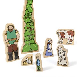 Jack and the Beanstalk Wooden Character Set | Yellow Door | YD0115 | Story telling | traditional tales | Play characters