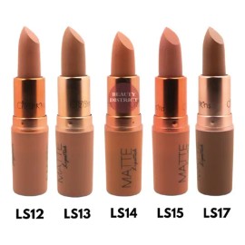 Lip Set 5 Labiales Five Mate Top Lipsticks Beauty Creations                                                                                           