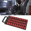 48 Piece Socket Organizer Tray 1/2 Inch X 14 Clips