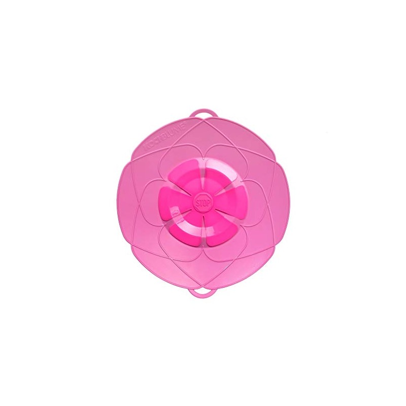 Kochblume Original Boil Over Stopper 14-20 cm, Pink, 25 cm
