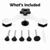 Paintless Dent Repair Puller Kit with Bridge Puller & 6
