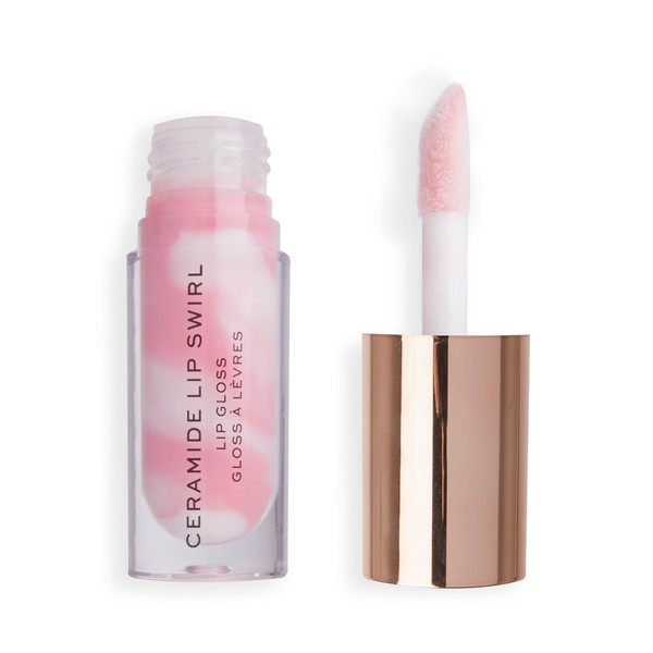 Makeup Revolution, Lip Swirl Ceramide Gloss, Lipgloss, Pure Gloss Clear,